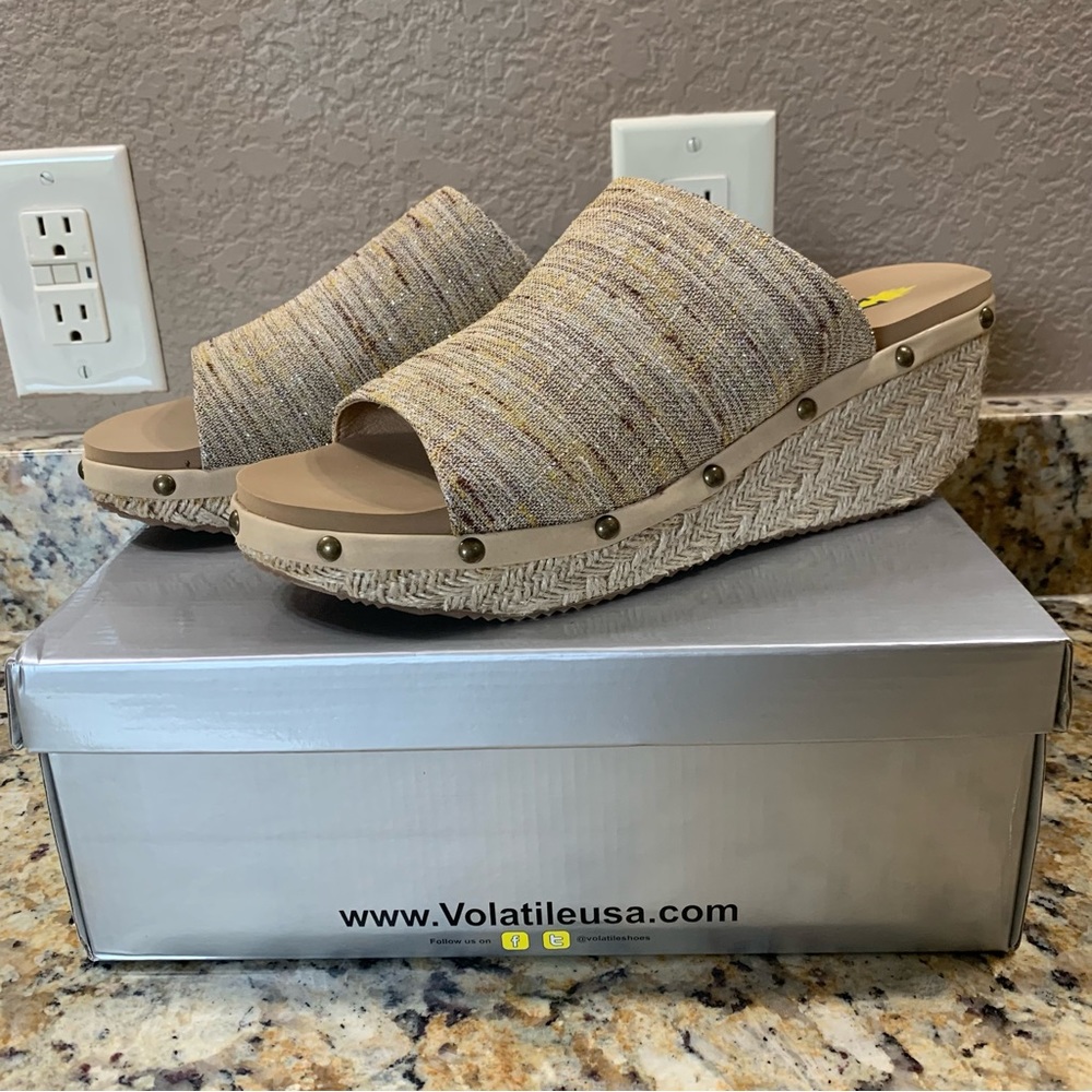 Volatile sandal Ravine - Bronze